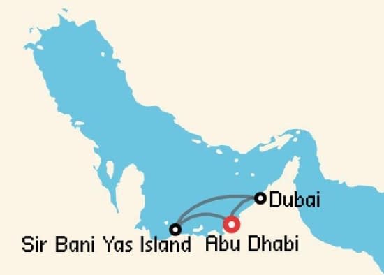 Itinerario del Crucero Emiratos Árabes y Dubai desde Abu Dhabi Celestyal Cruises