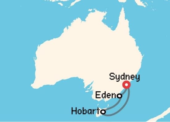 Itinerario del Crucero Australia y Pacífico desde Sydney (AU) Disney Cruise Line