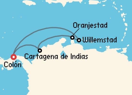 Itinerario del Crucero Caribe desde Colón - Ciudad de Colón Royal Caribbean