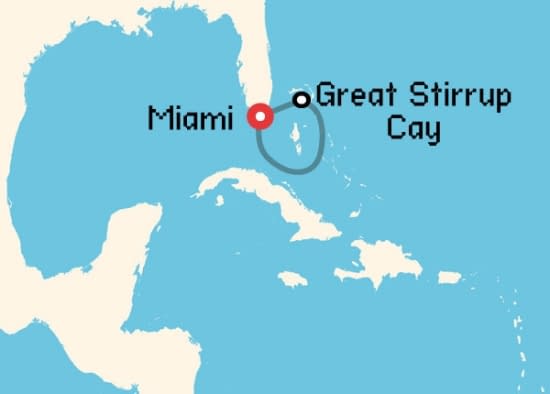 Itinerario del Crucero Caribe desde Miami Norwegian Cruise Line