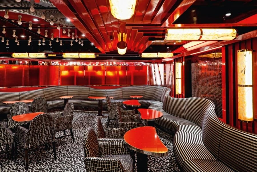 Piano Bar Blue Velvet