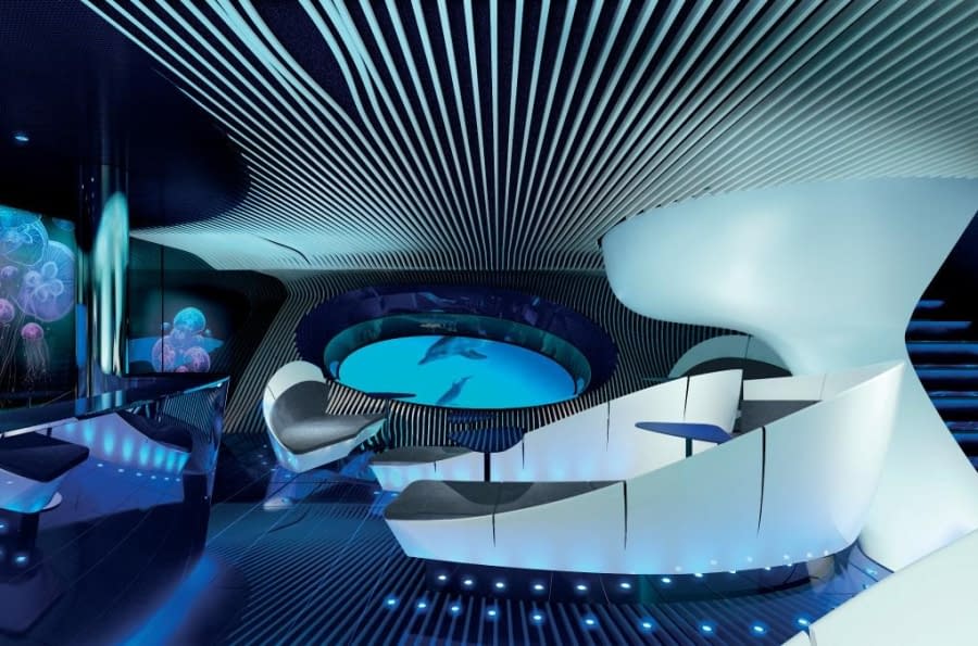 Salón Submarino Blue Eye