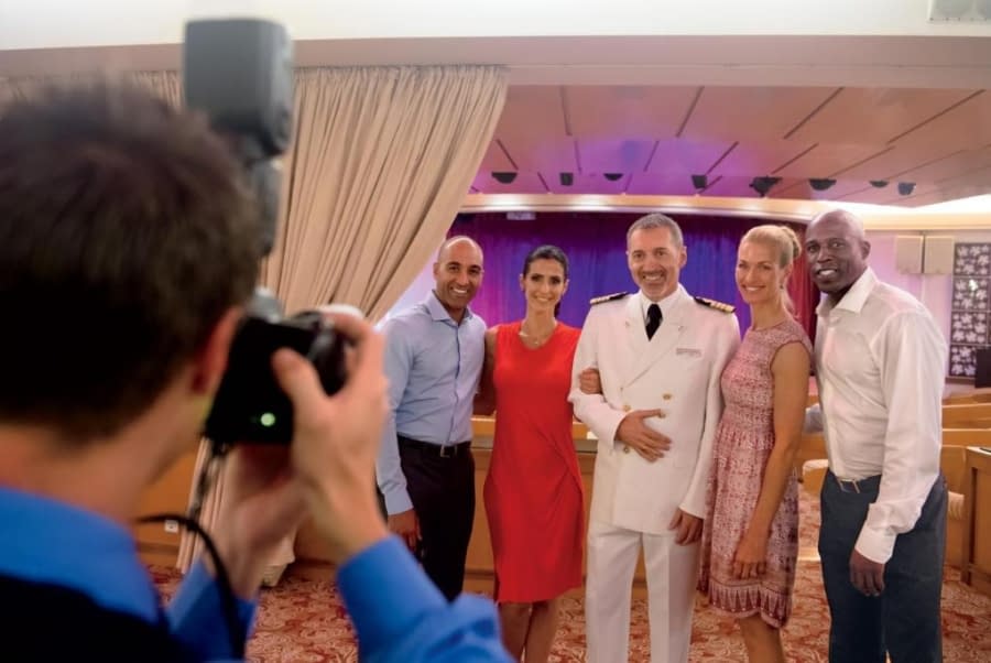 Cena con el Capitán